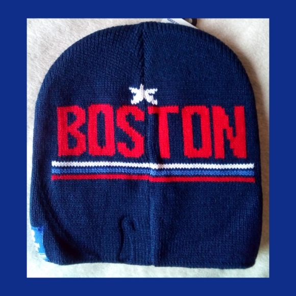 BOSTON ADULT UNISEX WINTER HATS! NEW - Picture 2 of 3